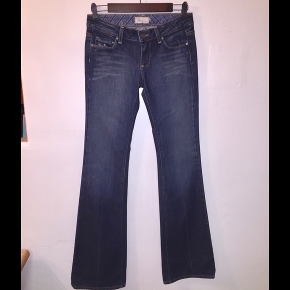 Paige Embellished Pockets Laurel Canyon Jeans - Picture 3 of 4